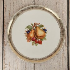 Grand plat à tarte vintage en