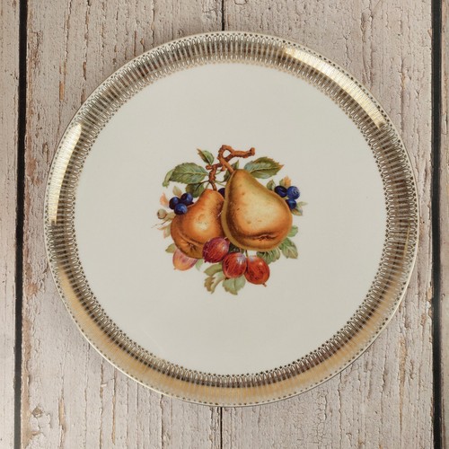 Grand plat tarte vintage - grand,