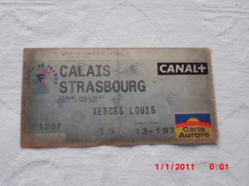 Coupe france 2000 - 2000, billet
