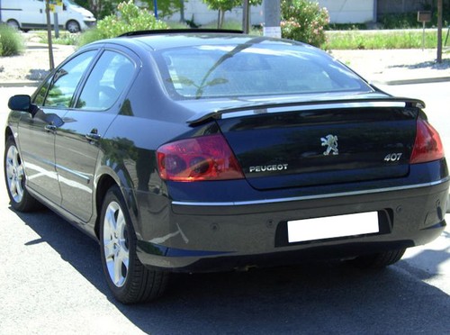 Peugeot 407 aileron - peugeot, becquet
