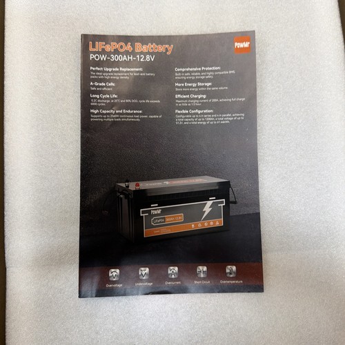 Batterie lithium lifepo4 - batterie, powmr