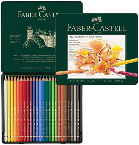 Faber castell polychromos - faber-castell, 24