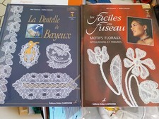 livres  La dentelle de Bayeux - faciles aux fuseaux  Fouriscot et  Salvador