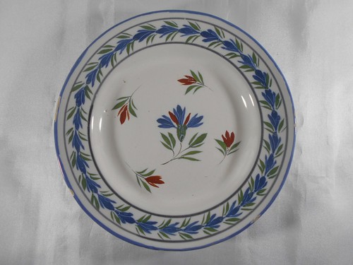 Assiette floral - assiette, "