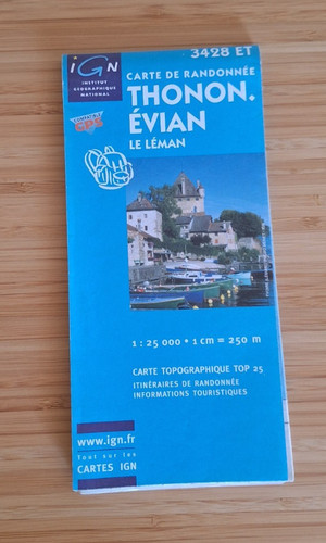 Carte ign 3428 - carte,