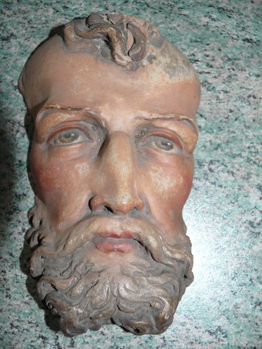 Superbe rare ancienne - , tête