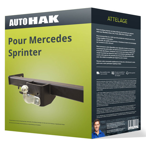 Attelage pour mercedes - pour,