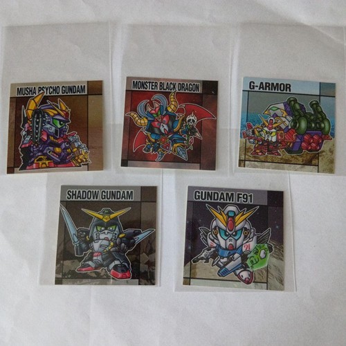 Gundam snack stickers - gundam,