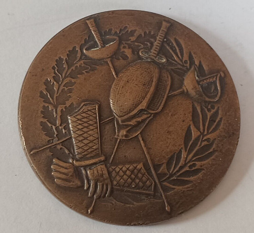 Medaille escrime sabre - .,