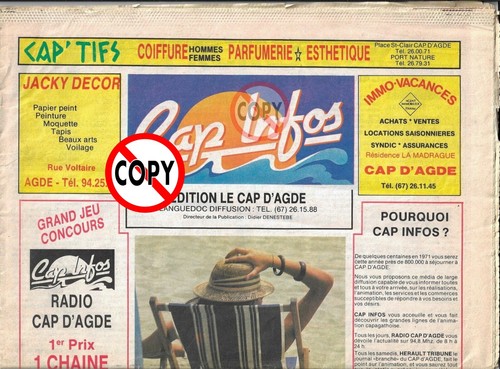Plans guide cap agde - plans, d'agde