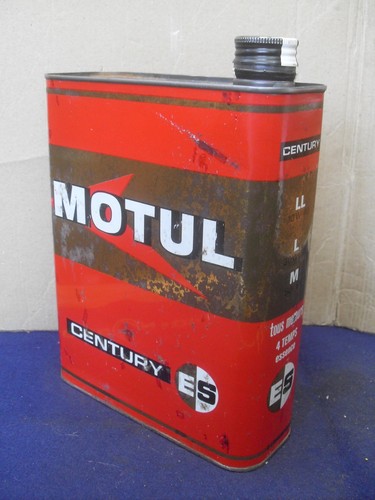 Bidon ancien huile garage - ancien,
