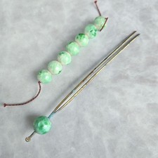Épingle à cheveux en jade