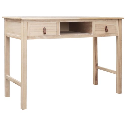 Bois bureau gris table console - bureau,