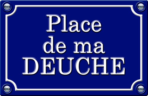 Place deuche 2cv 29cm - place,