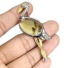 925 Argent Sterling Broche