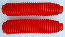 Soufflets de fourche rouges Yamaha 125 (200) DTR DTRE / XT 600 E