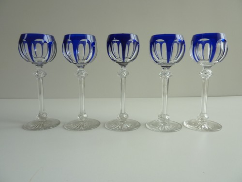 Verres vin de baccarat - 5,