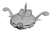 Soucoupe Goldorak Grendizer Goldrake en kit , à peindre