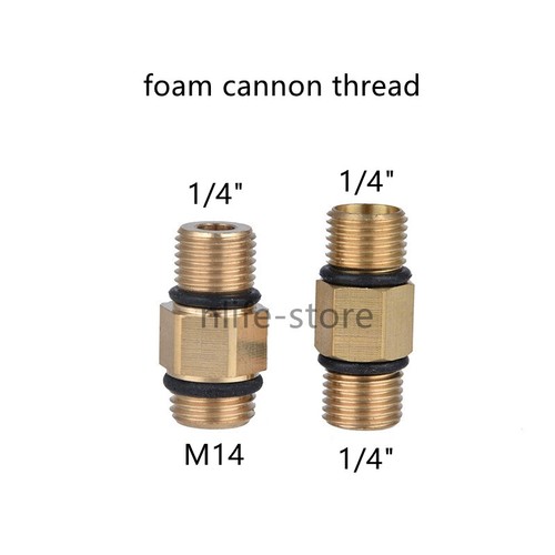 Foam cannon brass thread - 5x,