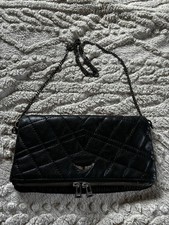 sac à main Rock Cuir  zadig et voltaire pochette En Cuir Noir