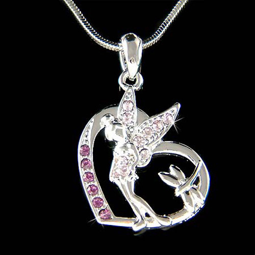 Nouveau collier cœur fée - nouveau,