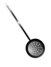 Poêle à marrons ° 28cm queue longue tôle percée idéal griller châtaignes