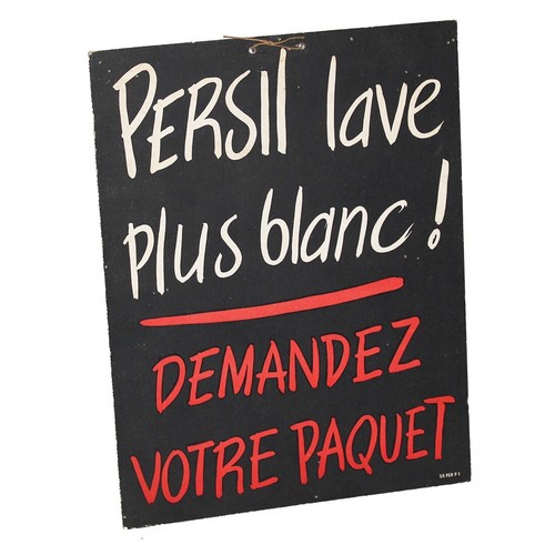 Ancien carton publicitaire