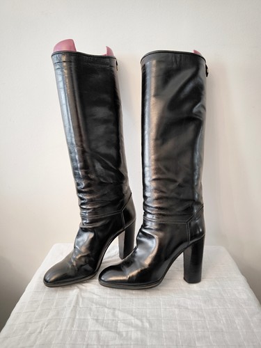 Bottes vintage 1982 vernis - vintage,