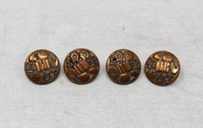 Lot 4 Boutons anciens en
