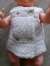vêtement bébé ou baigneur ancien gilet années 80, lainage, authentique