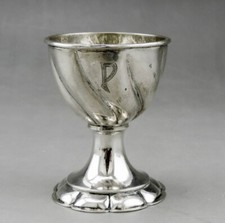 Art déco Coquetier en argent