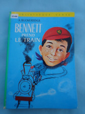 BIBLIOTHEQUE VERTE N° 391 - A.BUCKERIDGE - BENNETT PREND LE TRAIN - ANNEE 1969