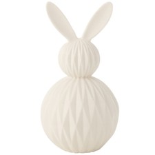 Lampe LED lapin en porcelaine