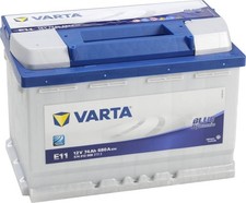 Batterie Auto Modèle E11 74AH 12V 680A BLUE DYNAMIC 574 012 068 VARTA