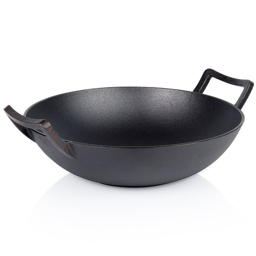 Wok fonte cast - cast, 36cm