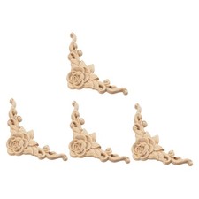 4 Pcs Finitions En Bois