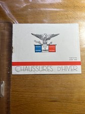 Catalogue AIGLE Chaussures Hiver 1932 Caoutchouc Usine Ouvrier France Tarif