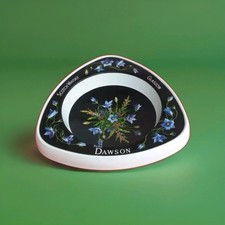 Superbe et rare cendrier peter dawson scotch whisky en bakélite