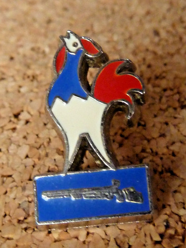 Pin pins badge - sport, coq