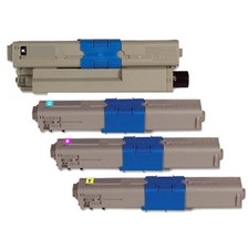 TR-C510PACK COMPATIBLE OKI C510 / C530 NO-OEM PACK BK/C/M/Y TONERS LASER