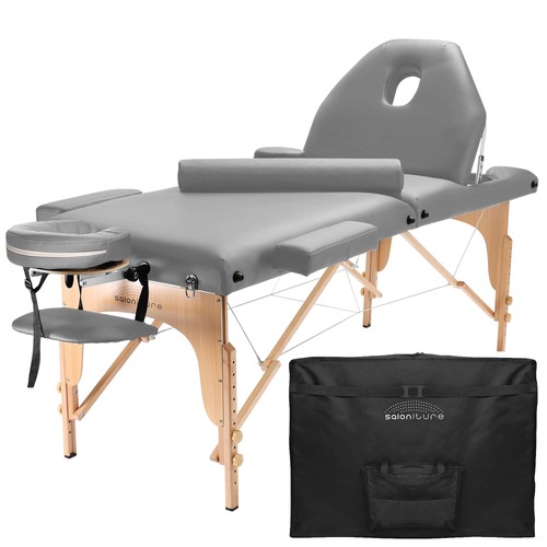 Portable light gray - gray, massage