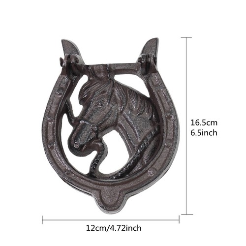 Vintage fonte porte poignée - fonte,