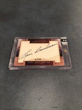 Lou Boudreau 3/49 2011 Panini