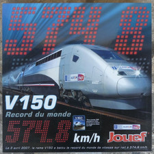 rame TGV SNCF record du monde