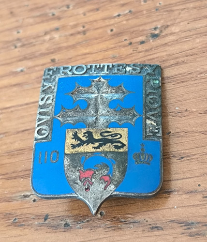 Insigne 110 régiment - insigne, 110°