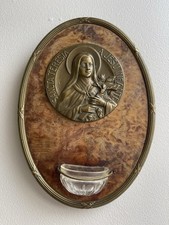 Ancien Bénitier Mural Sainte