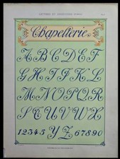 ENSEIGNES ART NOUVEAU