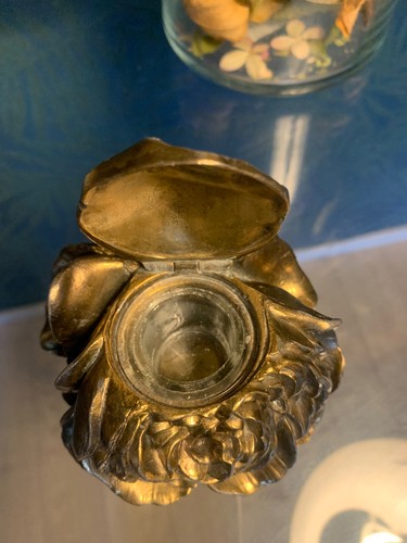 Ancien encrier art - encrier,