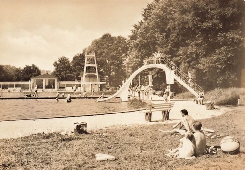 Carte postale rda - postale, de