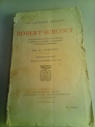 Surcouf robert un capitaine - robert,